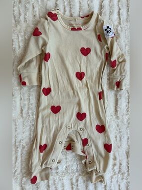 Mini Rodini Hearts Romper
